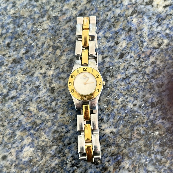 Baume and Mercier 5161 gold and stainless steel watch